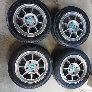ハヤシストリート PCD110 4H +35 5JJ-13 タイヤ155・60-13