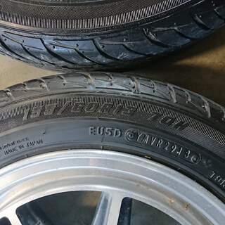 ハヤシストリート PCD110　4H +35 5JJ-13 タイヤ155･60-13