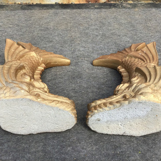 置物 シャチホコ ゴールド色