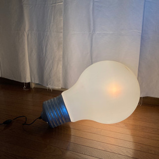 電球型ライト オブジェ 間接照明 フロア ベッドサイド ランプ ...