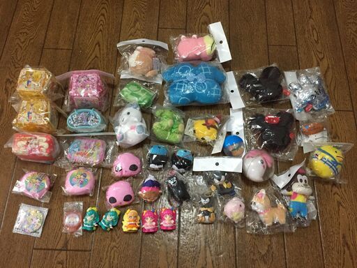 ⑪【全て新品・送料込】プリキュア、ミッキー、バリィさんなど40点まとめ売り