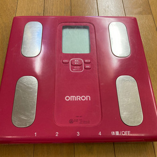 オムロン　体脂肪計　HBF-207