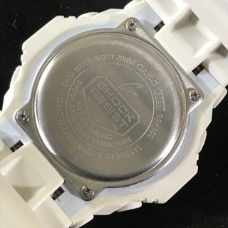 CASIO G-SHOCK ジーショック 白デジアナ腕時計 GA−300  ホワイト針 シルバー文字盤