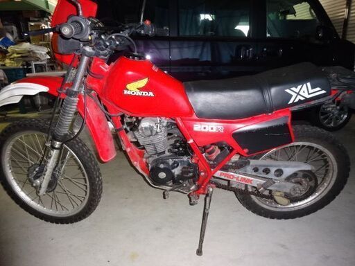 ホンダ XL 200R エンジン好調！機関好調  オフロード  ノーマル車