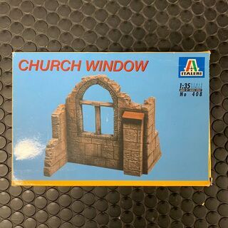 プラモデル　CHURCH WINDOW 1/35　ITALERI