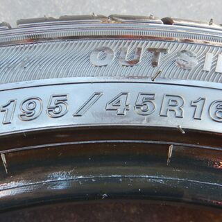 195/45Ｒ16　4本組　グッドイヤーイーグル　デミオ、ヴィッツ、アクア