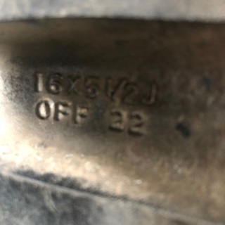 ジムニーJB23のホイール