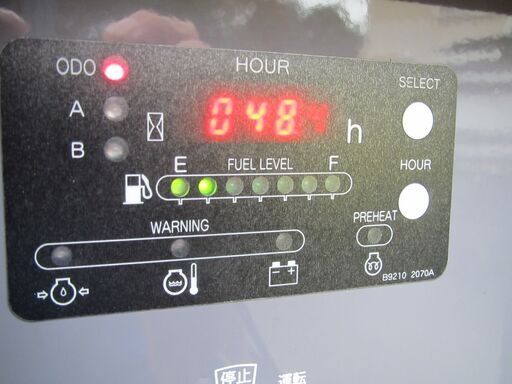 ◇Denyo デンヨー 防音型ディーゼルエンジン発電機 TLG-13LSY 使用時間