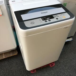 ☆中古 激安！！ Panasonic 洗濯機 5ｋｇ NA-F50B7形 2014年製 DJ025 ￥11,000！！ - 生活