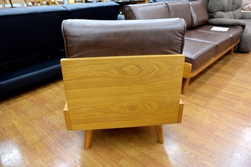 unico ALBERO カバーリングソファ 1シーター レザー調 unico ALBERO カバーリングソファ 1シーター レザー調