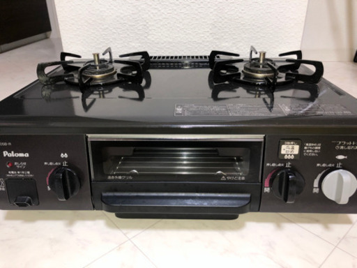 2022人気新作 ガスコンロ パロマ ガステーブル 魚焼きグリル未使用 ...
