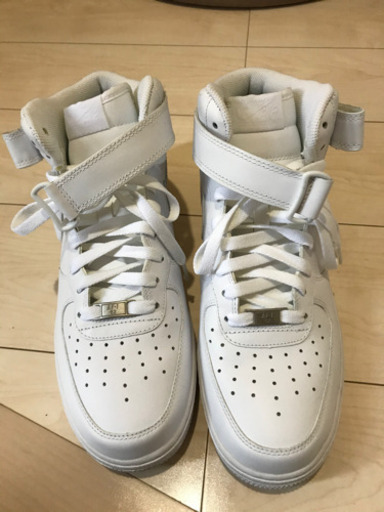 NIKE ナイキ　エアーフォース　ミッド　ホワイト28センチ
