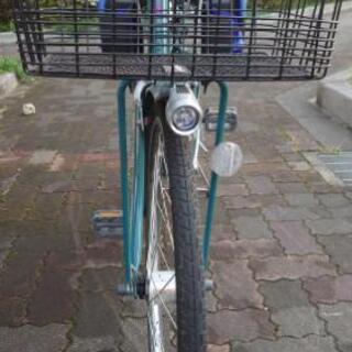 チャイルドシート付き自転車