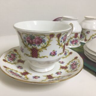 【中古】Queen Anne /ENGLAND C&S５客セット