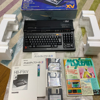 未使用 美品 MSX2＋ SONY HB-F1XV