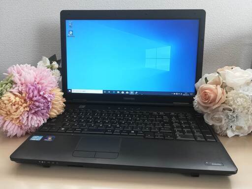 (お打合せ中)ノートパソコン 東芝 Dynabook B551/D C CPU:core i3 メモリ:4GB 爆速SSD:128GB OS:Windows10Pro(64bit) 15.6型 無線LAN対応(Wi-Fi子機アダプター) 光学ドライブ内蔵