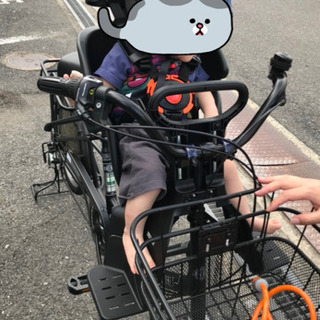 取引終了　子供乗せ　自転車　幼児二人同情基準適合車　6段変則