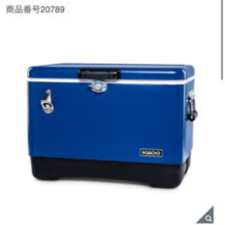 新品イグルー レガシー 54QT（51L）スチールクーラーボックス ブルー