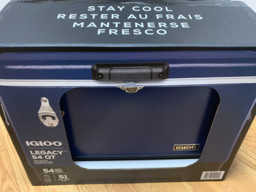 IGLOO イグルー クーラーボックス レガシー 51㍑ ステンレス  ブルー 楽天市場】【IGLOO】LEGACY 54QT (51L) Steel Cooler BLUE クーラー