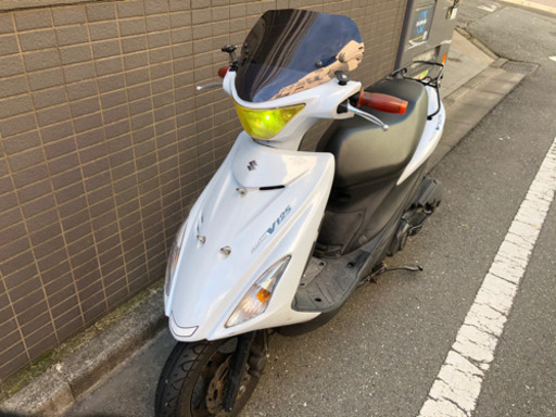 アドレスV125S フロントブレーキ強化済み　東京渋谷区から　個人