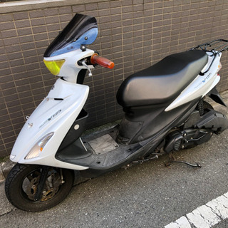 アドレスV125S フロントブレーキ強化済み 東京渋谷区から 個人