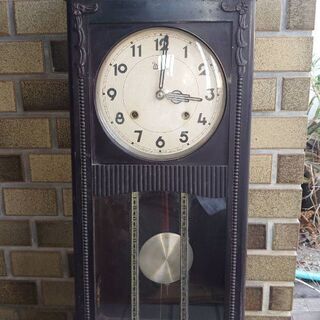 昭和初期の超アンティーク 掛け時計