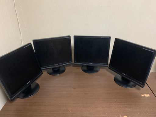 三菱RDT1714VM 4台　ディスプレイアーム　セット
