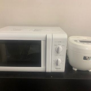 1-105⭐︎最新2020年製⭐︎ 電子レンジ&炊飯器セット販売