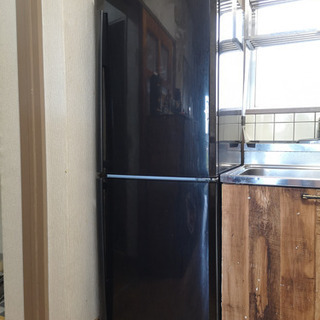 【ネット決済】三菱2ドア冷蔵庫（256L）　MR-H26S-B ...