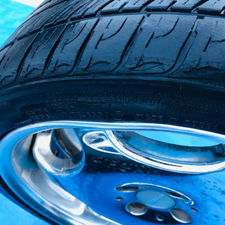 シャレン エンケイAME ホイール2本 タイヤ2本 4本セット 17インチ | w2