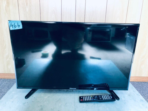 466番 Hisense✨ハイビジョンLED液晶テレビ✨HS32K220‼️ 466番 Hisense✨ハイビジョンLED液晶テレビ✨HS32K220‼️