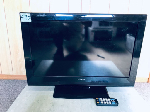 470番 HITACHI✨液晶テレビ✨L32-C06‼️