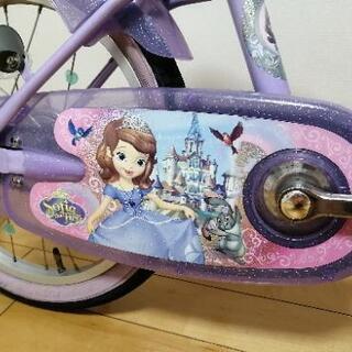 ちいさなプリンセス ソフィア 18 子供用自転車 補助輪あり 【公式通販】