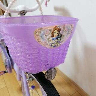 子供用自転車 プリンセスソフィア 18インチ 補助輪あり