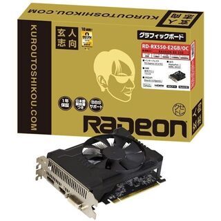 ビデオカード Radeon RX550搭載  RD-RX550-...