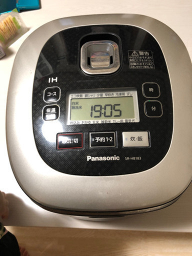 Panasonic一升炊き炊飯器