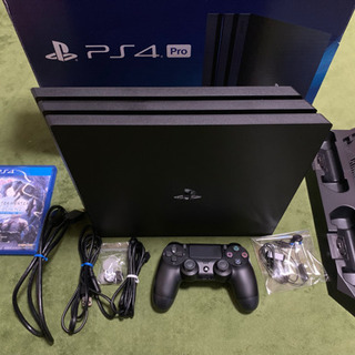 PS4 PRO CUH-7200BB01 モンスターハンター＋フ...