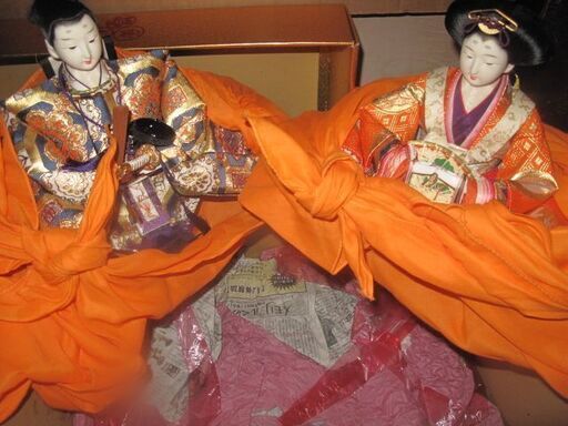 ひな人形（旭月製）超美品大型　あんてぃ－く　価格応相談