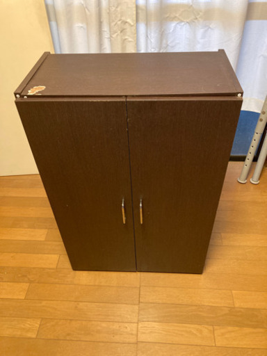 決まりました ニトリカラーボックスワイド60cm 扉付き中古 みやび 南町田グランベリーパークの収納家具 カラーボックス の中古あげます 譲ります ジモティーで不用品の処分