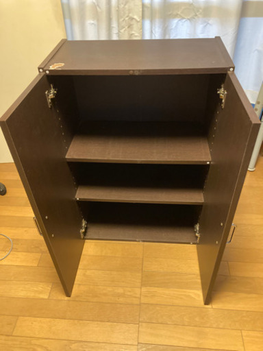 決まりました ニトリカラーボックスワイド60cm 扉付き中古 みやび 南町田グランベリーパークの収納家具 カラーボックス の中古あげます 譲ります ジモティーで不用品の処分