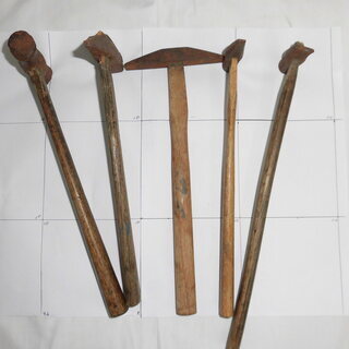 骨董品、昭和レトロ、アンティーク 金槌、歯槌