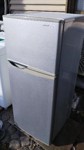 SHARP2ドア冷凍冷蔵庫SV-H12W-S