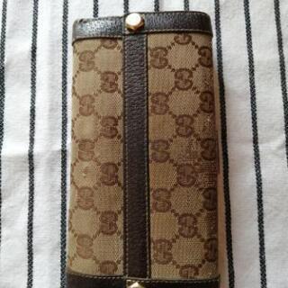 【値下げしました】GUCCI  長財布Wホック