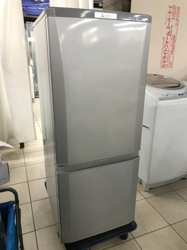 三菱電機 冷蔵庫：MR-P15A-S形（2017年製）