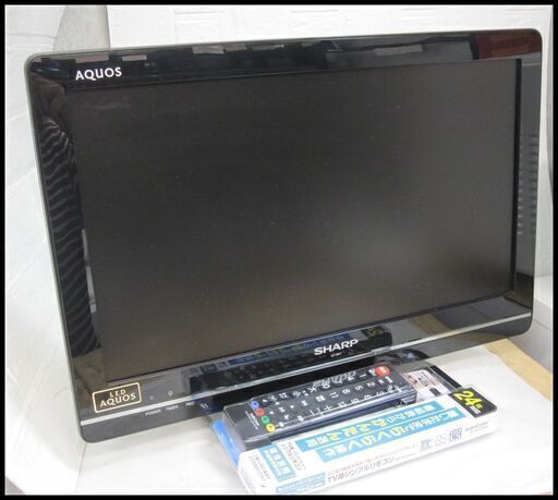 値下げしました！新生活！7700円 シャープ 19型 液晶テレビ マルチリモコン付き 2012年製