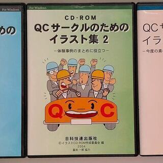 QCサークルのためのイラスト集1～3 CD-ROM
