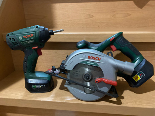 BOSCH ボッシュ 18v 電動工具セット 丸鋸 インパクトドライバー