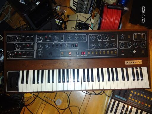 激レア 動作品 ① Prophet-5 Rev3.3 factory MIDI プロフェット５ Sequential Circuits YMO シーケンシャル サーキット