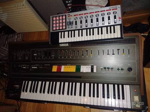 YAMAHA CS60 KENTON MIDI 動作品 リボンコントローラー アナログ ポリ モンスター シンセ ヤマハ