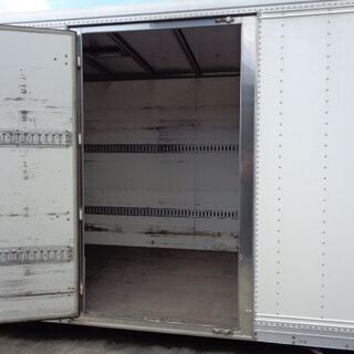 トラックコンテナ 箱 横扉付 4ｔ 6300x2290x2740 冷凍冷蔵 倉庫 物置 ガレージ 愛媛より トラックコンテナ 箱 横扉付 4t 6300x2290x2740 冷凍冷蔵 倉庫 物置